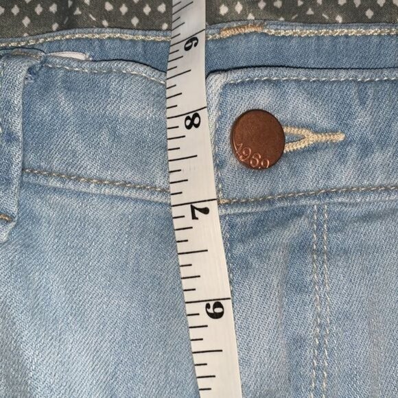 Gap 1969 Summer Cut-Offs Denim Shorts Size 27 Blue - Picture 9 of 10